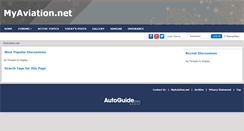 Desktop Screenshot of myaviation.net