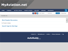 Tablet Screenshot of myaviation.net